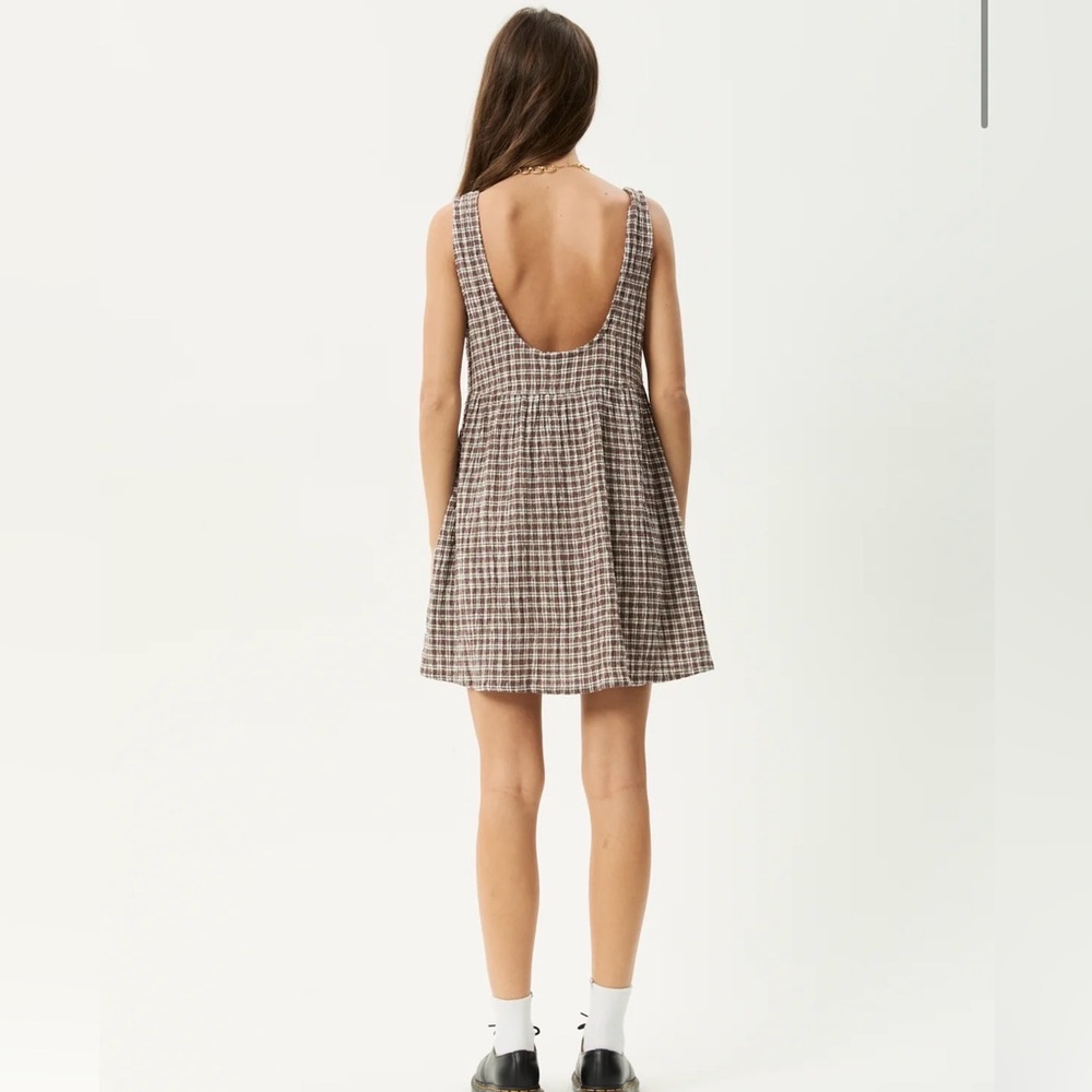 AFENDS JESSE SEERSUCKER MINI DRESS (NWT) - Picture 2 of 7